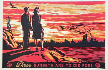 Shepard Fairey dit OBEY (né en 1970)
These sunsets