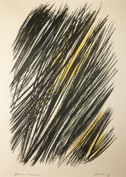 Hans HARTUNG (1904-1989)
L 19, 1957
Lithographie c