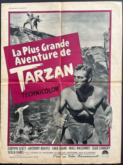TARZAN    
Tre film con Gordon Scott: “Tarzan e il
