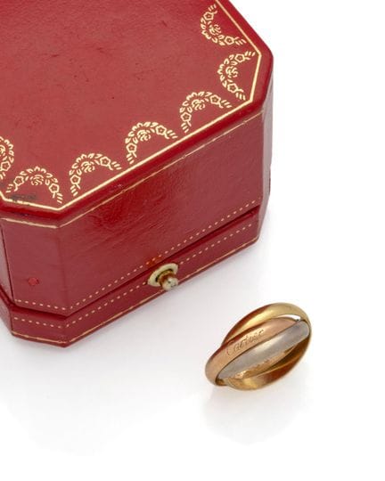 CARTIER 
ALLIANCE "Trinity"  trois anneaux, trois 