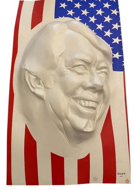 DRUET (20º)
Cabeza del Presidente Carter
Plástico 