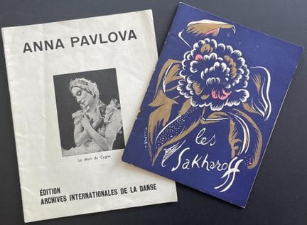 DANCE 
Set of 2 vintage booklets, 16 pages and 24 