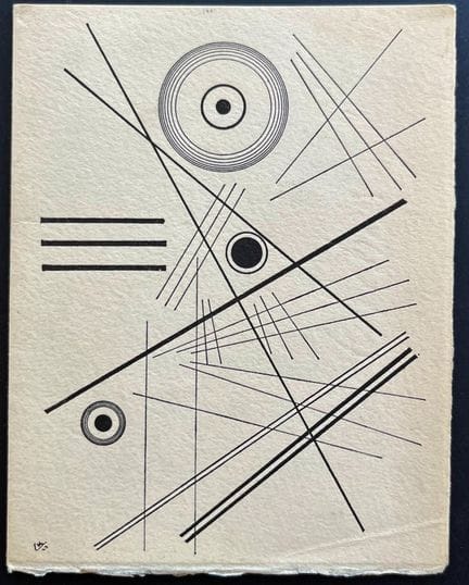 DRAWINGS FROM THE 1920s 
Exhibition at the Bateau 
