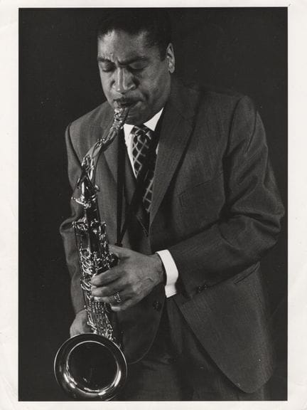 HAL SINGER 
Jazz-Saxophonist, 1968. 
Foto von Pete
