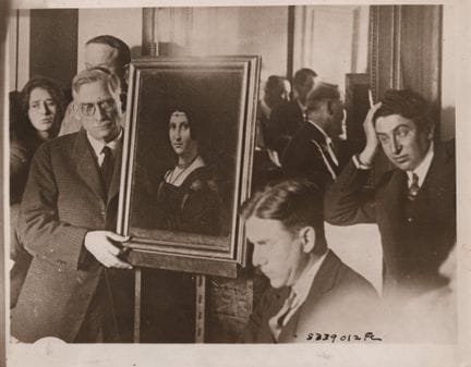 LA BELLE FERRONNIERE – L. DE VINCI 
Bild aus dem V