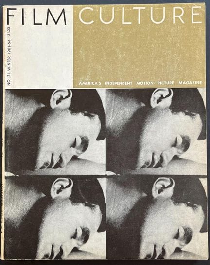 FILM CULTURE 
A journal of experimental cinema fou