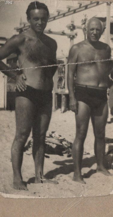 PABLO PICASSO UND MICHEL SIMA 
Der Maler und der F