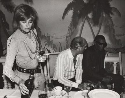 RAY CHARLES 
In Begleitung von Eddie Barclay und N