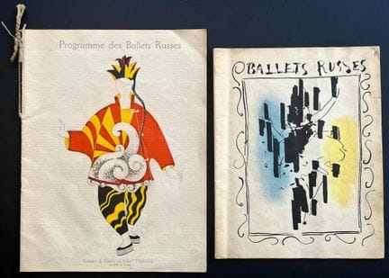 PABLO PICASSO 
Beitrag zu den Ballets Russes: Kost