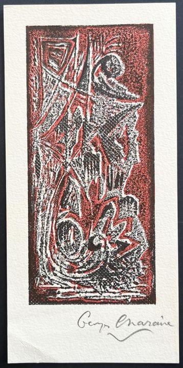 GEORGES CHARAIRE 
Ohne Titel, 1970er Jahre. 
Origi