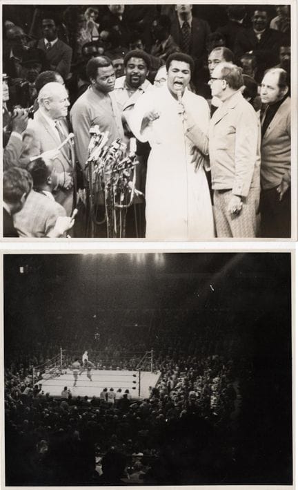 MUHAMMAD ALI – BOXEN 
In Kinshasa – Kongo, während