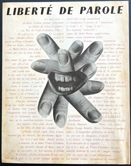 FREEDOM OF SPEECH 
"36 hours of continuous poetic 