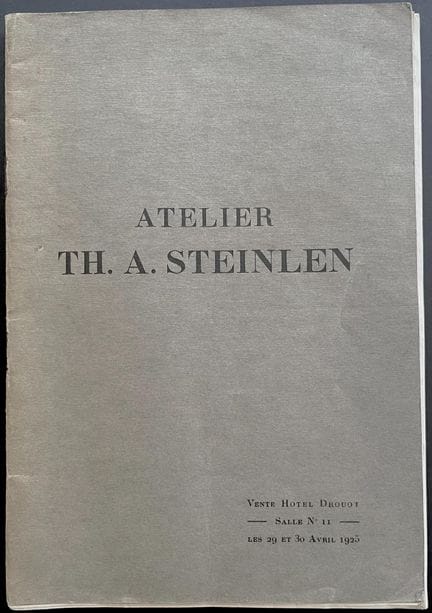 TH. A. STEILEN 
Auction at the Hôtel Drouot in Par