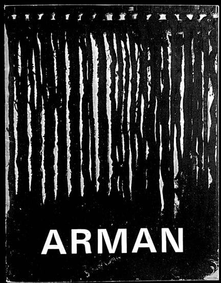 ARMAN 
"Les Ustensiles familiers," exhibition at t
