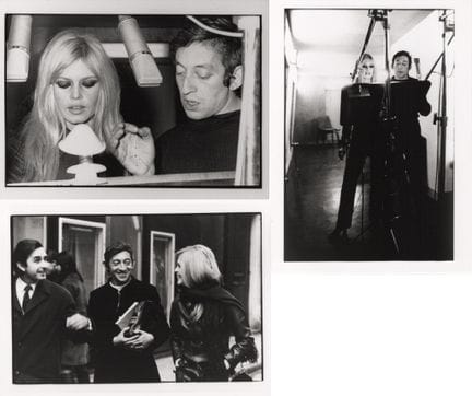 BRIGITTE BARDOT UND SERGE GAINSBOURG 
Bei einer Au