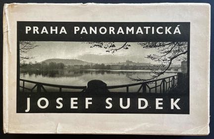 JOSEF SUDEK 
„Praha Panoramatick“, Fotoband des ts