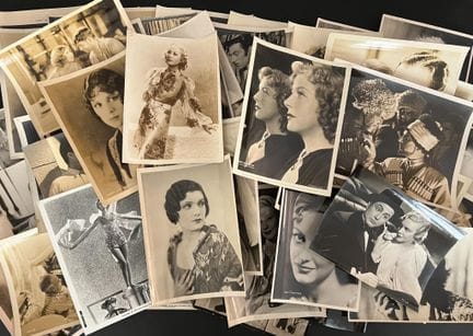 CONJUNTO DE 66 FOTOGRAFÍAS DE CINE – PRIMERA MITAD
