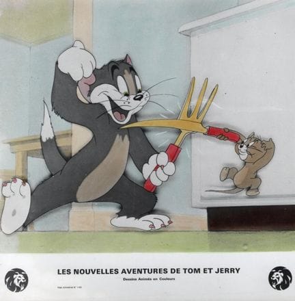 TOM Y JERRY
Película de animación, dibujos animado