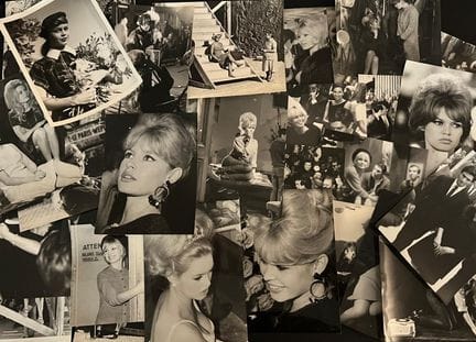 BRIGITTE BARDOT (1934-2025) – CONJUNTO DE 37 FOTOG