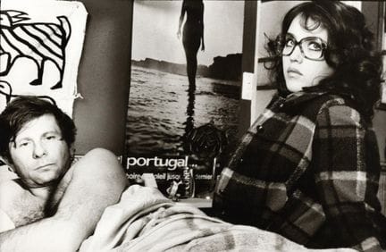 ISABELLE ADJANI Y ROMAN POLANSKI
Durante el rodaje