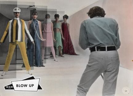 BLOW-UP    
David Hemmings (as the fashion photogr