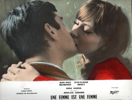 ANNA KARINA Y JEAN-CLAUDE BRIALY
Escena de la pelí