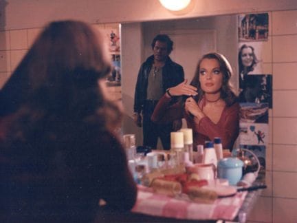 ROMY SCHNEIDER Y BERNARD FRESSON
Durante el rodaje