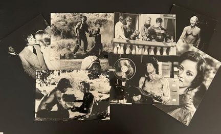 SYLVESTER STALLONE - CONJUNTO DE 8 FOTOGRAFÍAS
Con