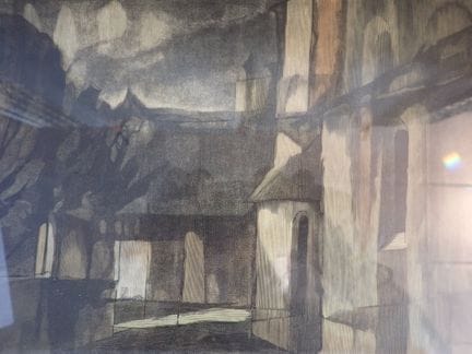 BERNARD BRUSSEL SMITH, „La Halle“, Lithografie, SB