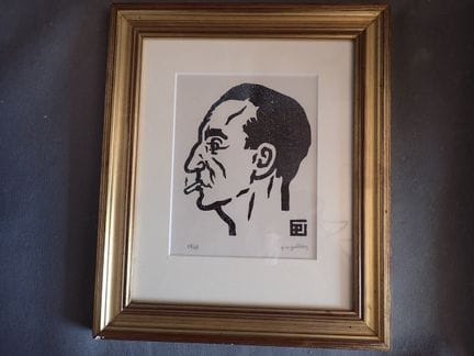 皮埃尔·安托万·加利安（1896-1963），雷内·杜蒙（1904-2001）肖像，这位被誉为“现代