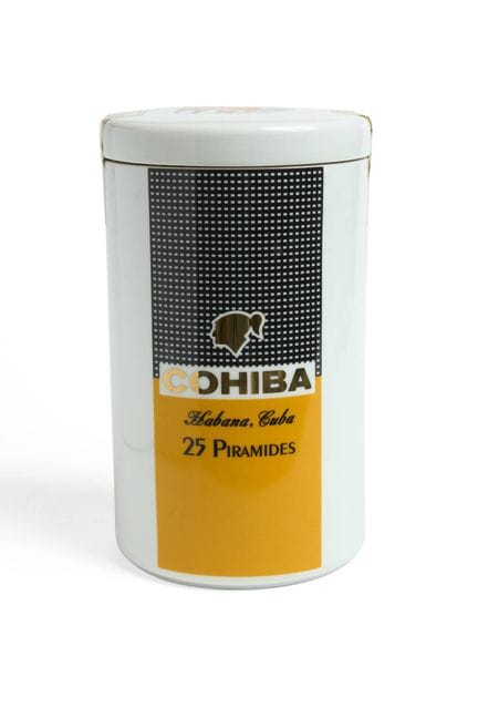 COHIBA PIRAMIDES
25 cigares (Jarre en céramique) 
