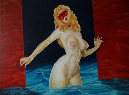 STOCCO 

《“原始”是守护者》 丙烯画 120 x 90 厘米 

该拍品位于比利时，并将从