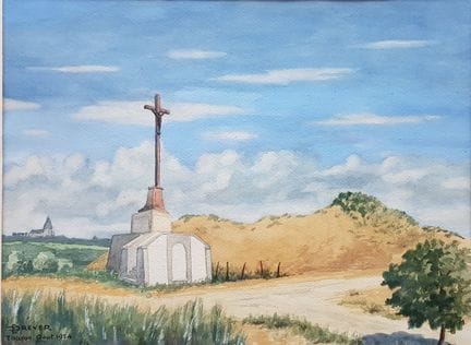 DREVER

"Il Calvario a Tharon-Plage" Acquerello 23
