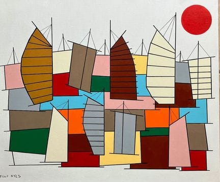 NYLS Eliot

《东京之帆 - Tokyo's sails》 布面丙烯画 54 x 65 厘