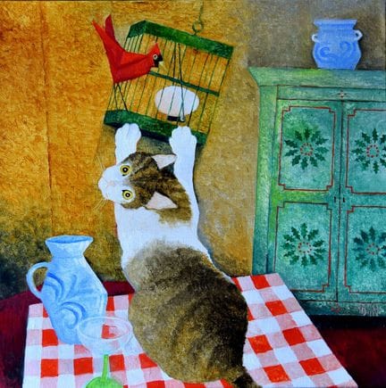BLIN Yves

«Un encuentro inesperado». Óleo sobre l