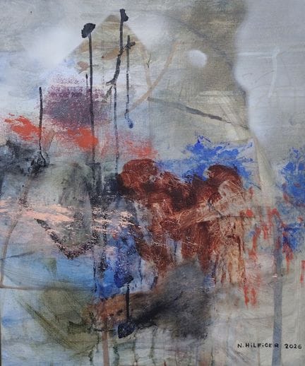 HILFIGER Nicolas

«Silhouette»: Pintura al óleo co