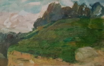 NIEMCZYK Edmond

«Paesaggio» Acquerello con guazzo