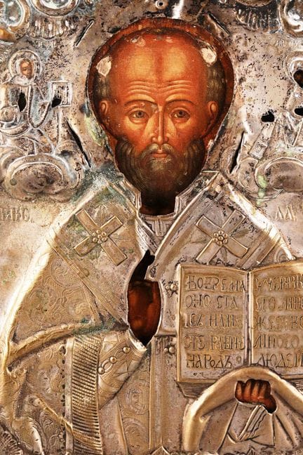 [ Religiosa ] RUSSIA XIX secolo
Icona di San Nicol