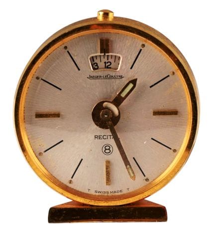 Jaeger-LeCoultre
Piccola sveglia meccanica da viag