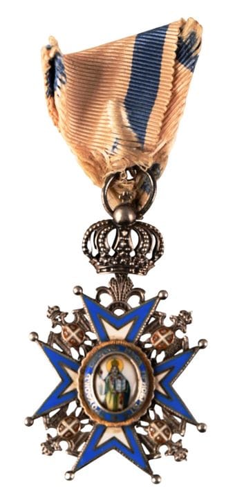 [Serbie] Ordre de Saint-Sava
Médaille de chevalier