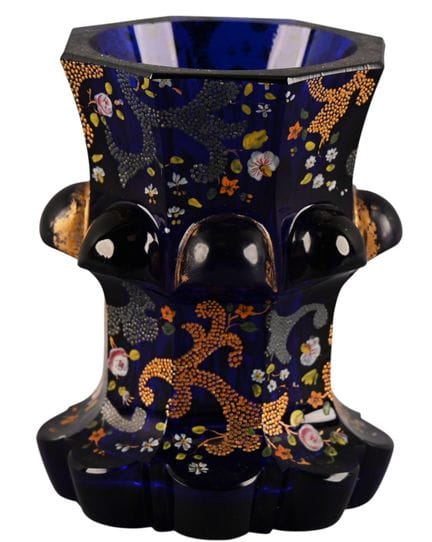 Cristallo di Boemia - Biedermeier
Bicchiere con ga