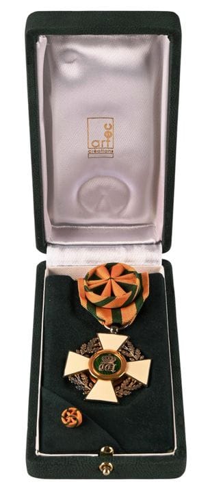 [Luxembourg] Ordre du chêne. Coffret d'officier co