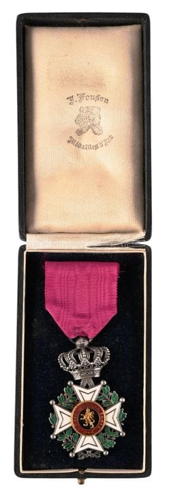 [Belgio] Ordine di Leopoldo. Medaglia di cavaliere