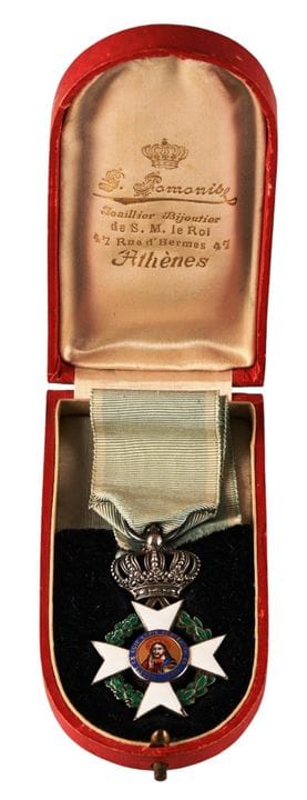 [Grèce] Ordre royal du Saint-Sauveur, médaille de 