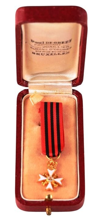 [Belgique] Décoration officielle civique de la cro