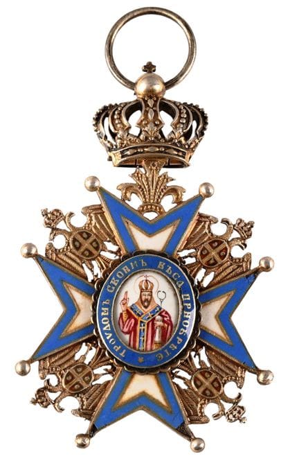 [Serbie] Ordre de Saint-Sava
Médaille de chevalier