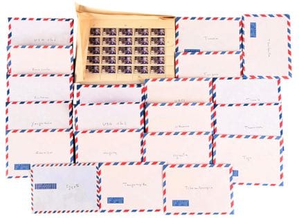 [Philatelie] Briefmarkensammlung, bestehend aus et