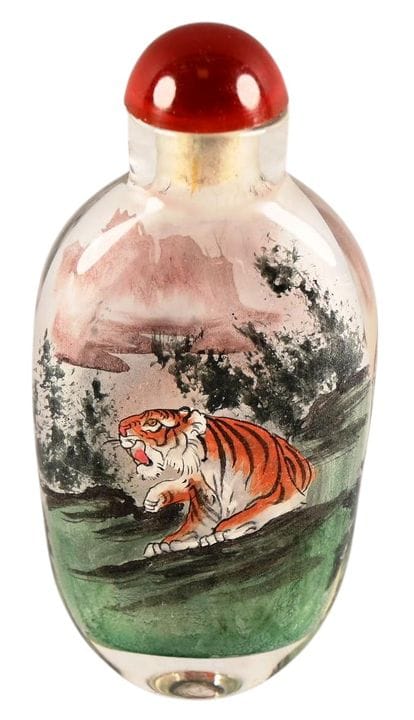 [Schnupftabakfläschchen] CHINA – Um 1900
Eiförmige