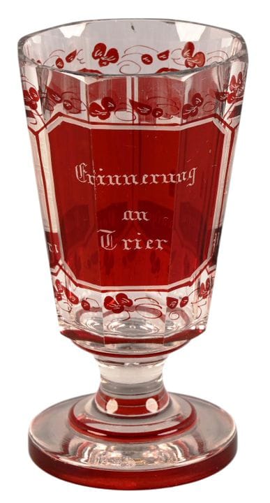 Cristallo di Boemia
Vaso in cristallo a doppio str