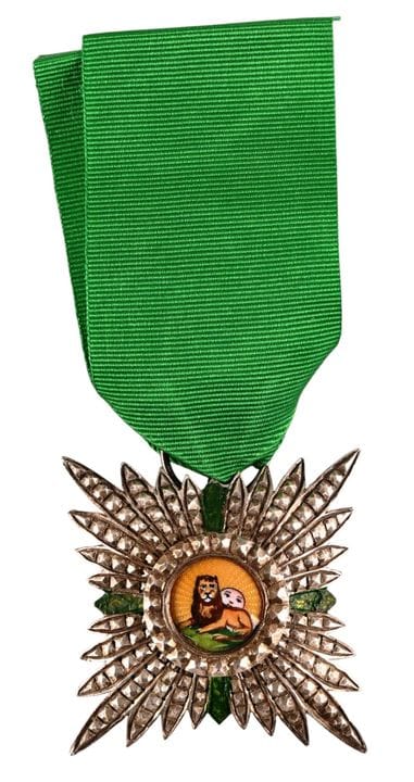 [Empire Perse] (Iran) Kadjar, ordre du lion et du 